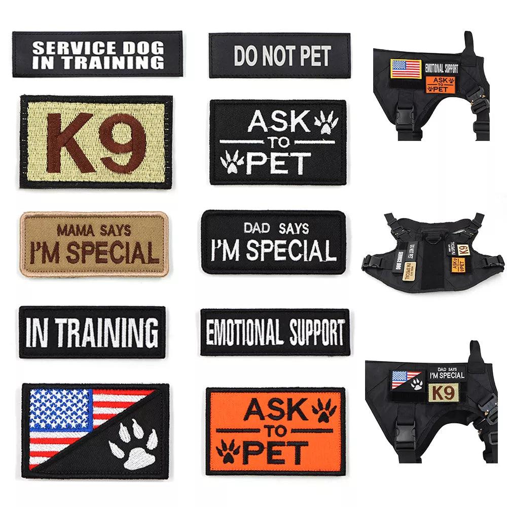 K9 Tactical Patch For Harness