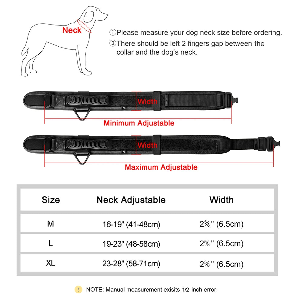 Guardian Pro: Adjustable Tactical Dog Collar 