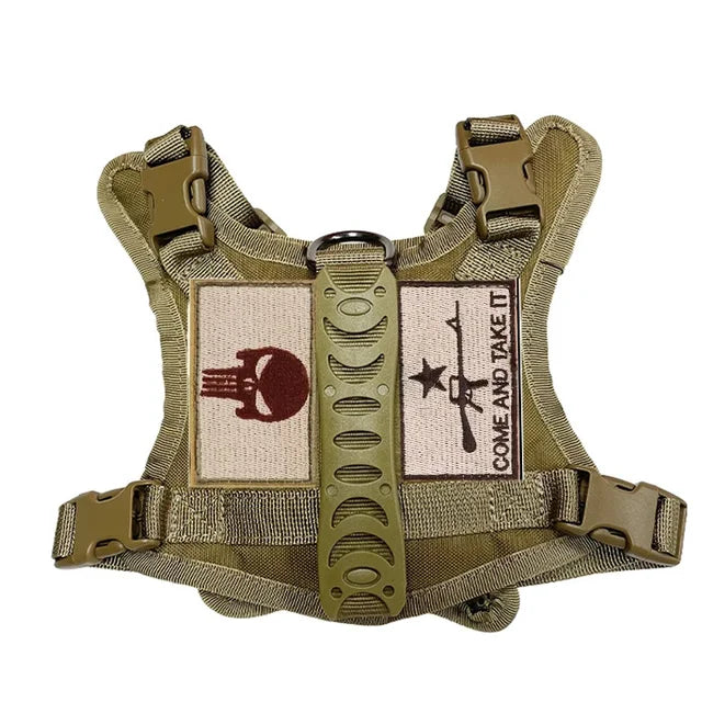 Mini Ranger: Adjustable Tactical Vest for Puppies 