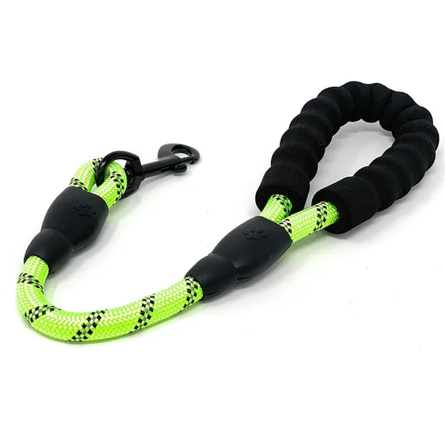 Reflective Short Dog Leash for Big Dogs