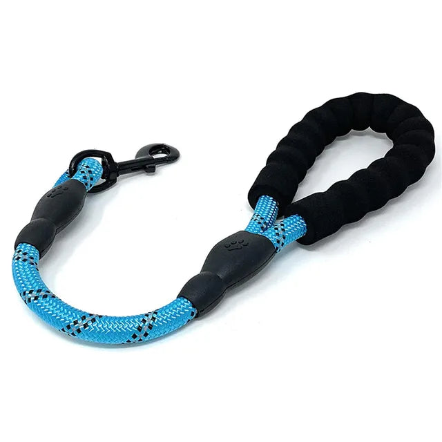 Reflective Short Dog Leash for Big Dogs