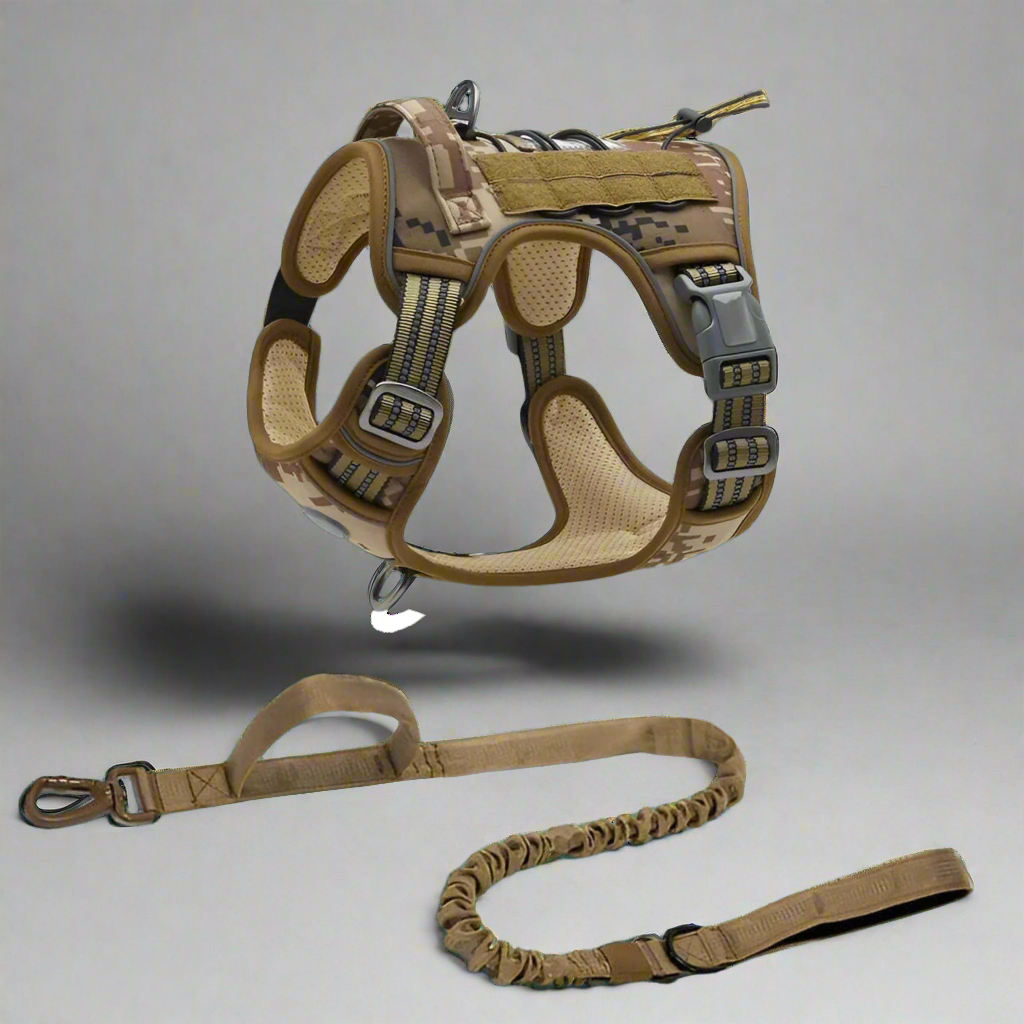 K9 No Pull Tactical Dog Harness & Leash