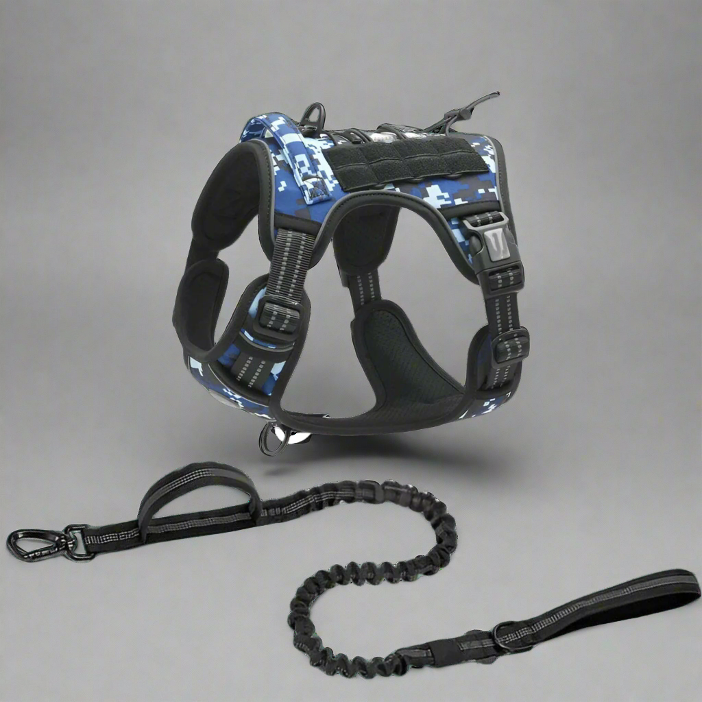 K9 No Pull Tactical Dog Harness & Leash