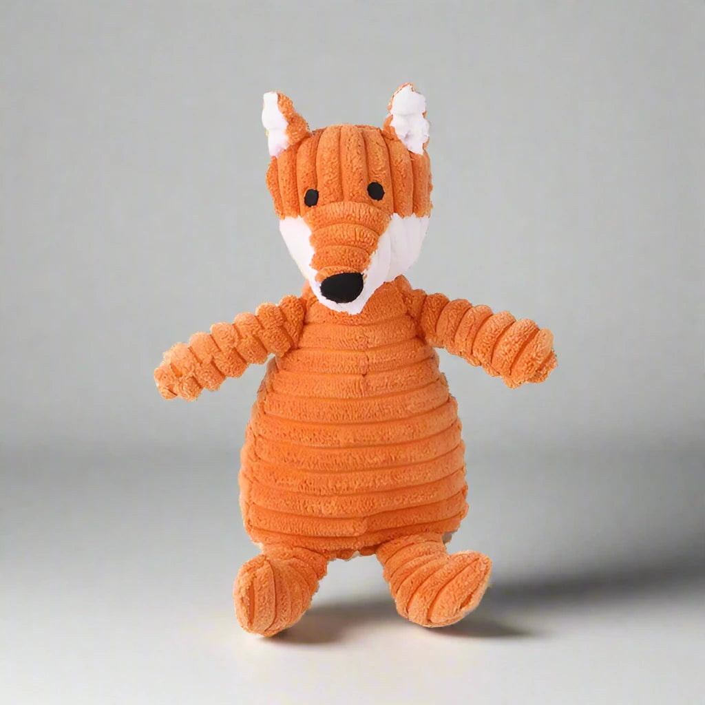 Plush Animal Toy with Squeaker for Dogs