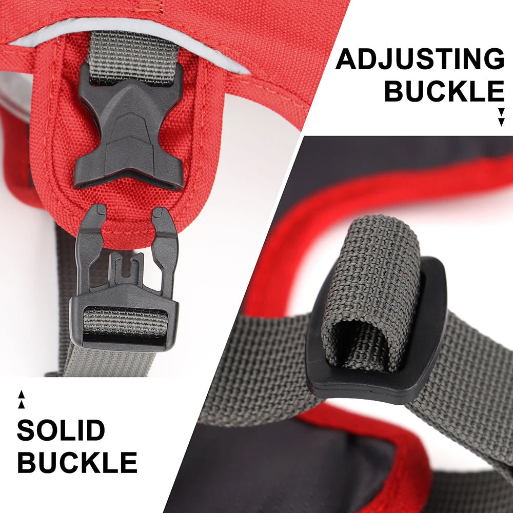 No Pull Dog Harness | Adjustable Reflective Nylon | Waterproof Training & Walking Harness with Handle | For Small to Large Dogs