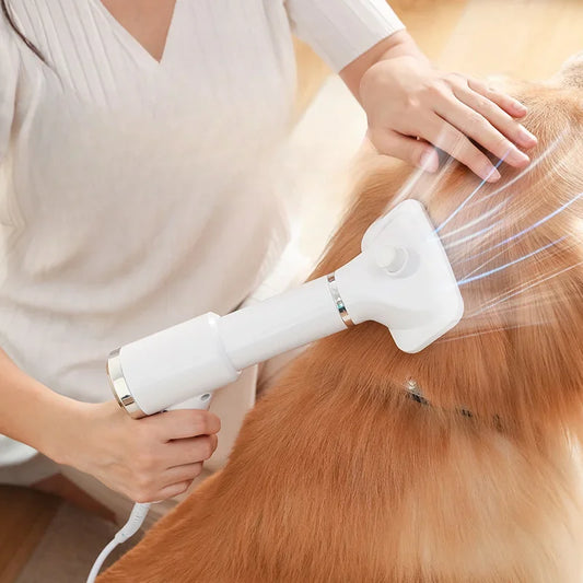 Ultra Quiet Dog Hair Dryer & Grooming Comb