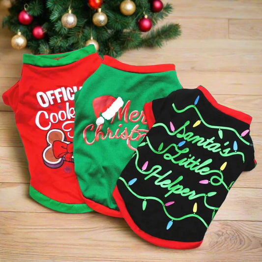 Festive Christmas Dog Jumper | Warm & Cosy Holiday Sweater for Small & Medium Dogs | Perfect Xmas Outfit for Your Pet