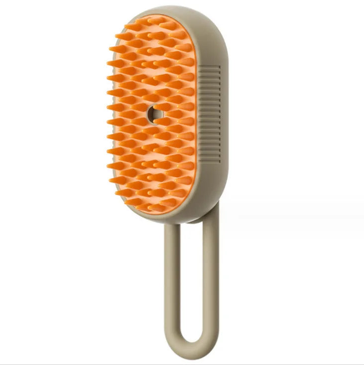 Electric Dog Steaming Comb with One-Click Spray