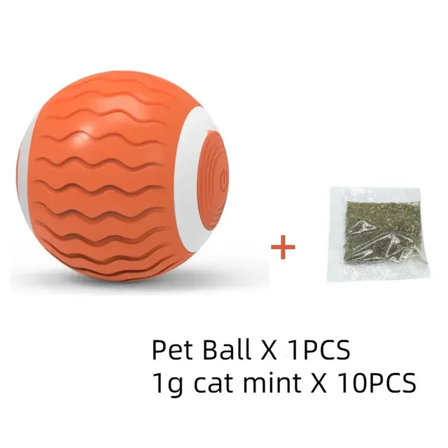 Automatic Interactive Pet Toy Ball for Dogs and Cats