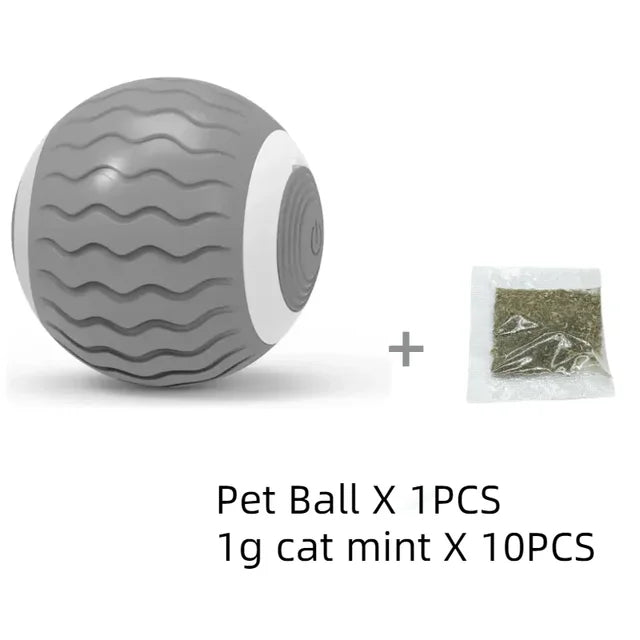 Automatic Interactive Pet Toy Ball for Dogs and Cats