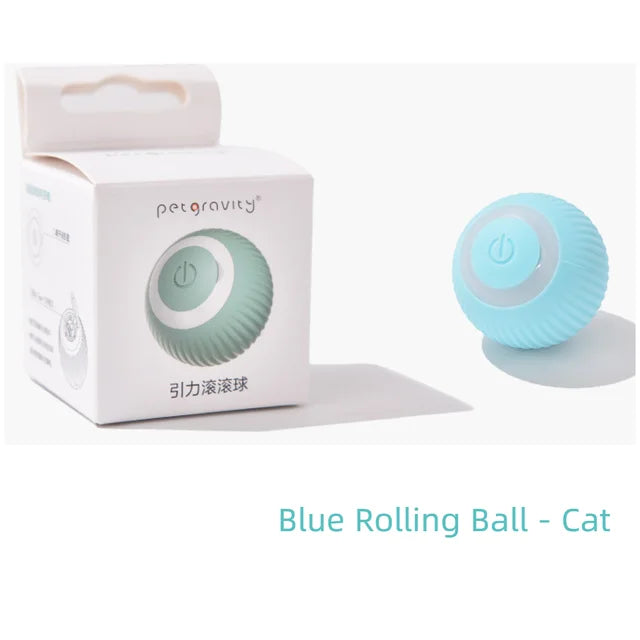 Automatic Interactive Pet Toy Ball for Dogs and Cats