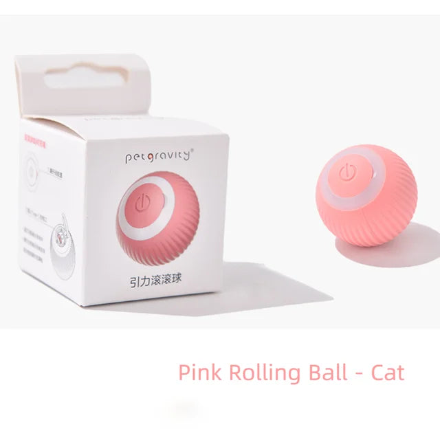 Automatic Interactive Pet Toy Ball for Dogs and Cats