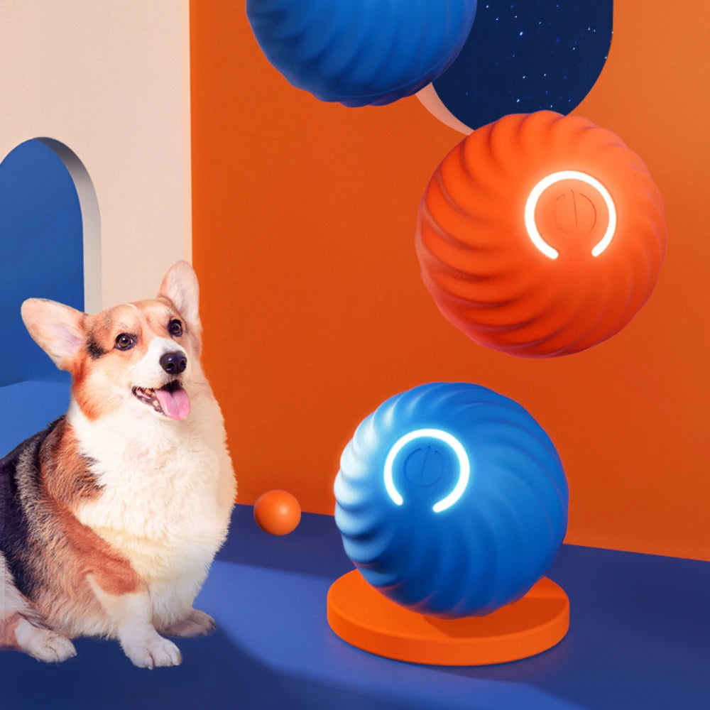 Automatic Interactive Pet Toy Ball for Dogs and Cats